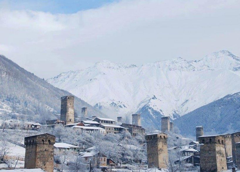 დღიანი სამთო–სათხილამურო ტური სვანეთში - თებერვალი