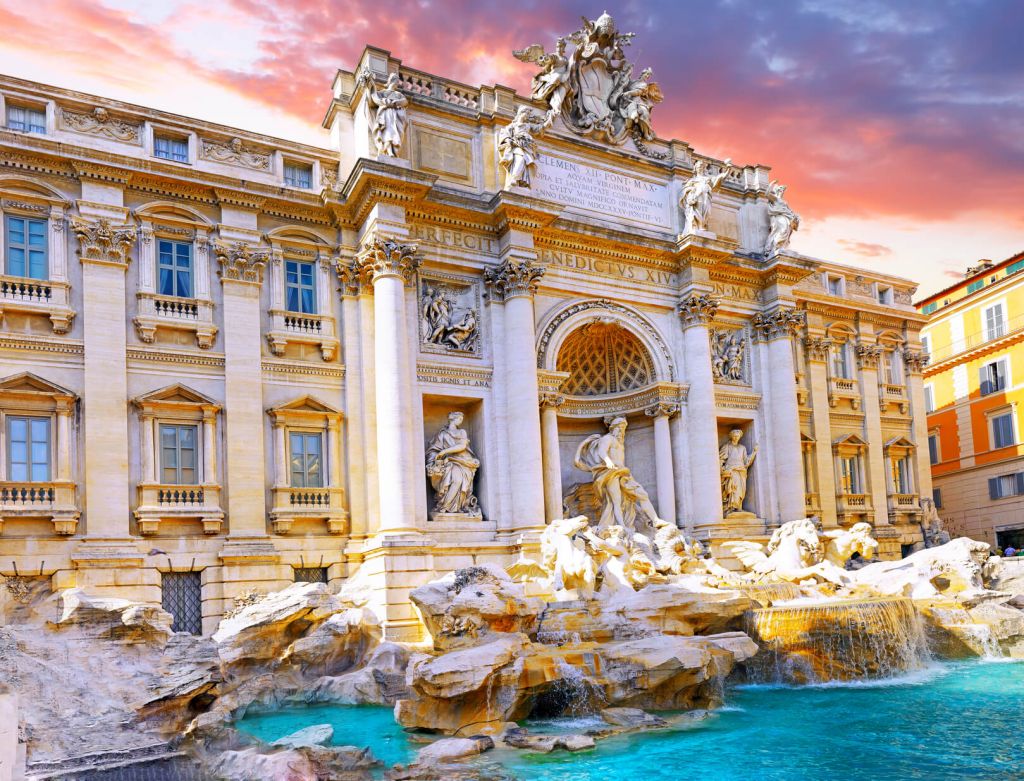 < რომის შთამბეჭდავი სანახაობები ქმნის თქვენს დაუვიწყარ მოგზაურობას>