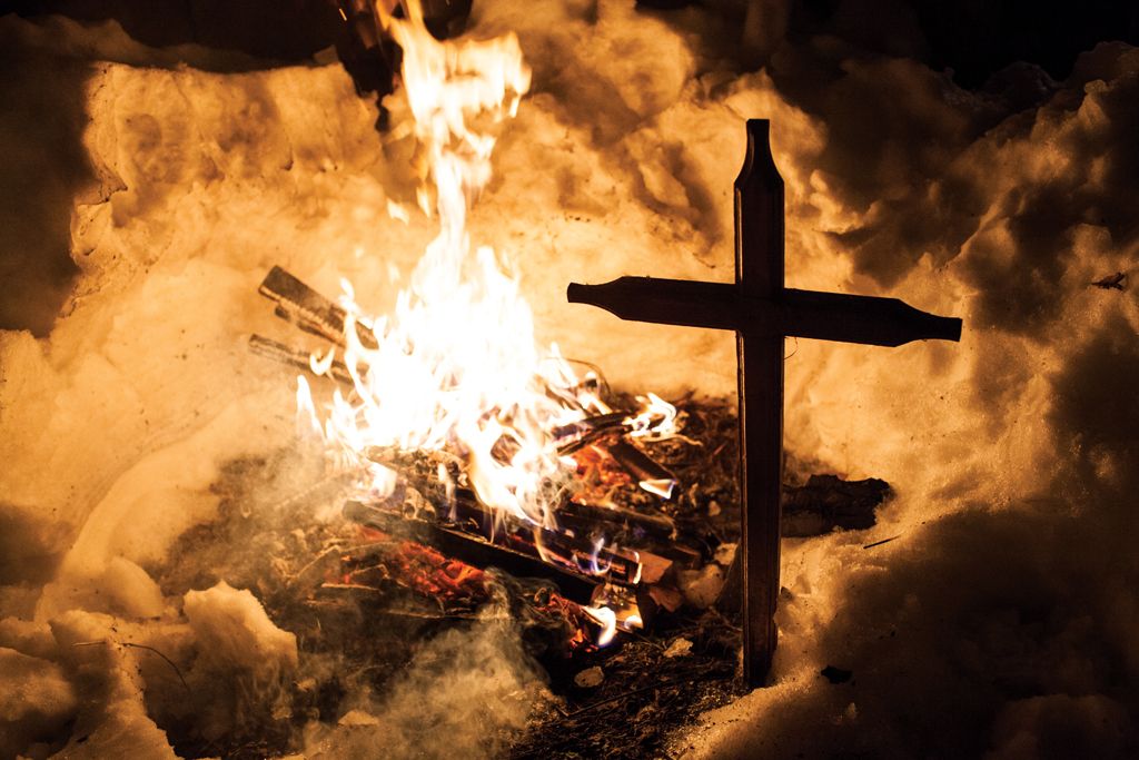 ლამპრობის დღესასწაული სვანეთში <