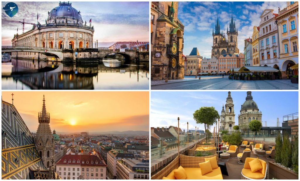 ბერლინი/პრაღა/ვენა/ბუდაპეშტი დღიანი ევროტური <