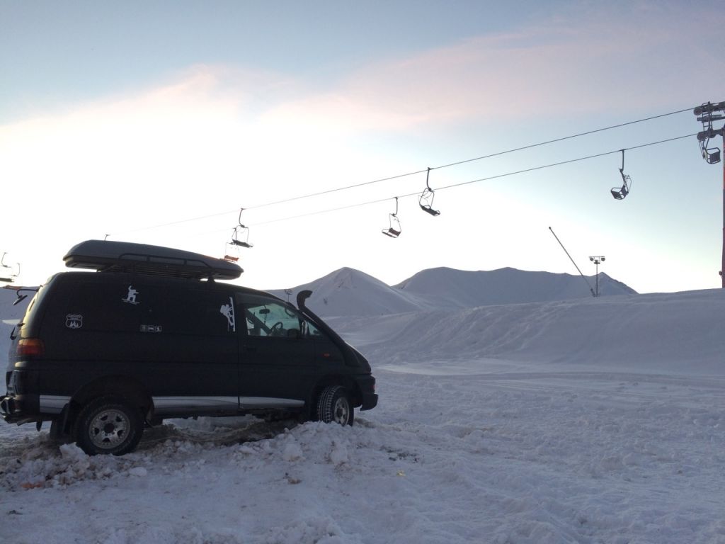 დღიანი Delica ტური გუდაურში