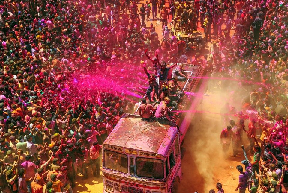 ჰოლი - ყოველწლიური ფერების ფესტივალი ინდოეთში!