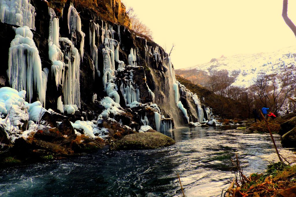 ჯავახეთის გაყინული ტბები - გაყინული დაშბაშის კანიონი