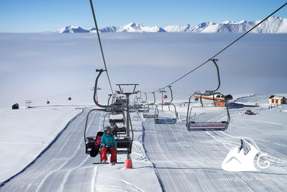 დღიანი ტური გუდაურში მარტს (((--)))