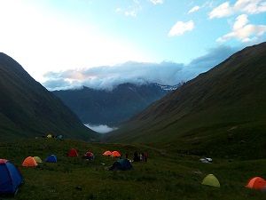 ორ დღიანი ლაშქრობა ხევიდან ხევსურეთში.