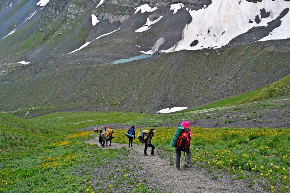 ორ დღიანი ლაშქრობა ხევიდან ხევსურეთში.