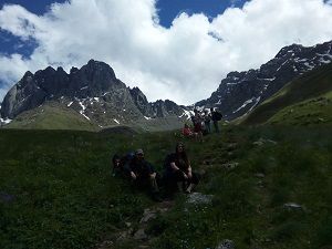 ორ დღიანი ლაშქრობა ხევიდან ხევსურეთში.