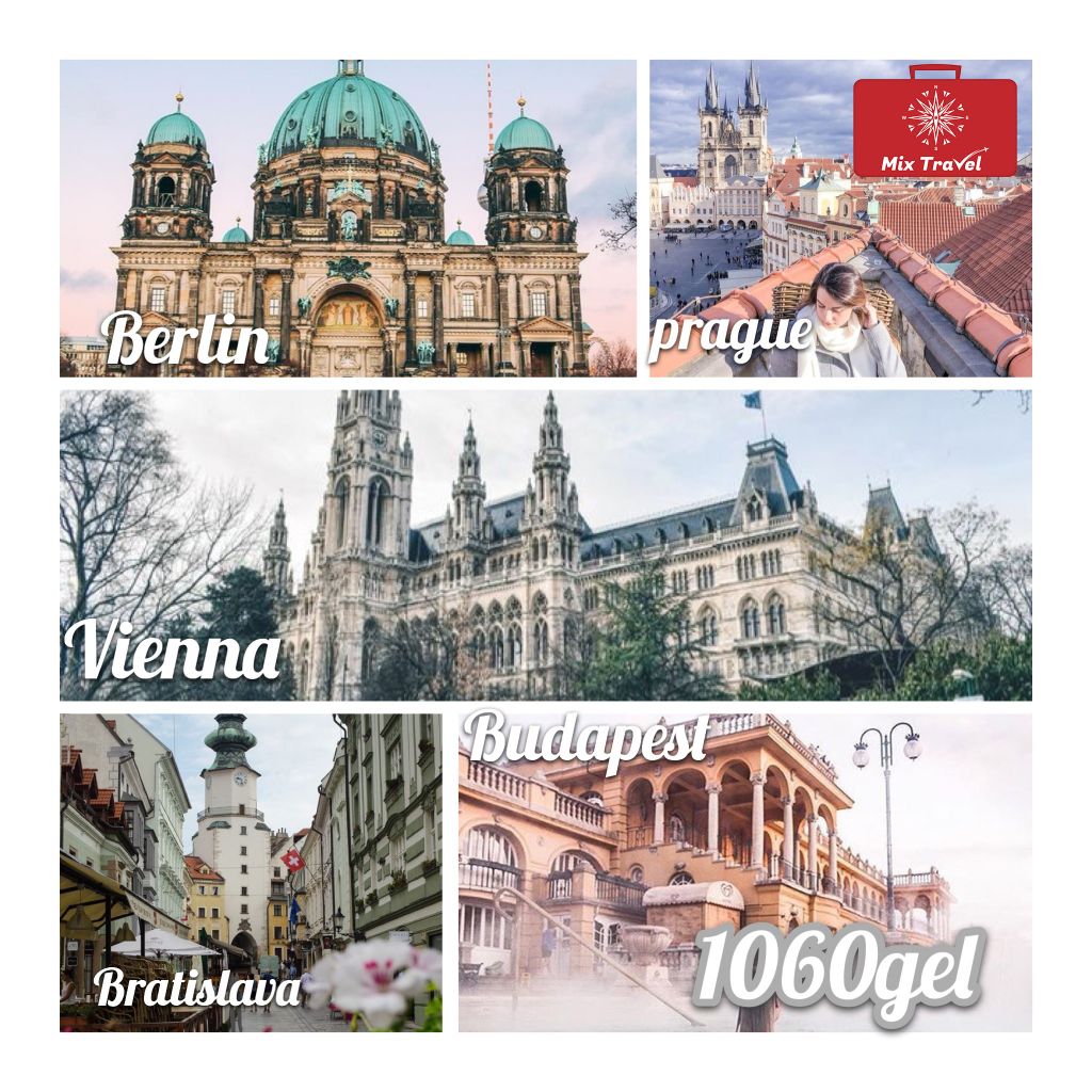Budapest-Bratislava-Vienna-Prague-Berlin - GEL