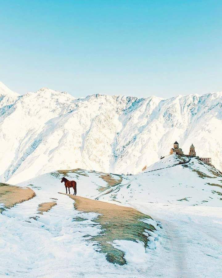 ერთდღიანი ჯიპ-ტური დათოვლილ ყაზბეგში ❄❄❄❄❄❄❄