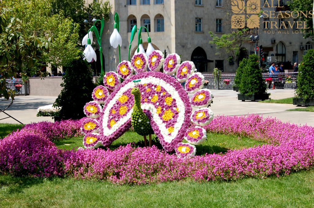 ყვავილების ულამაზესი ფესტივლი ბაქოში