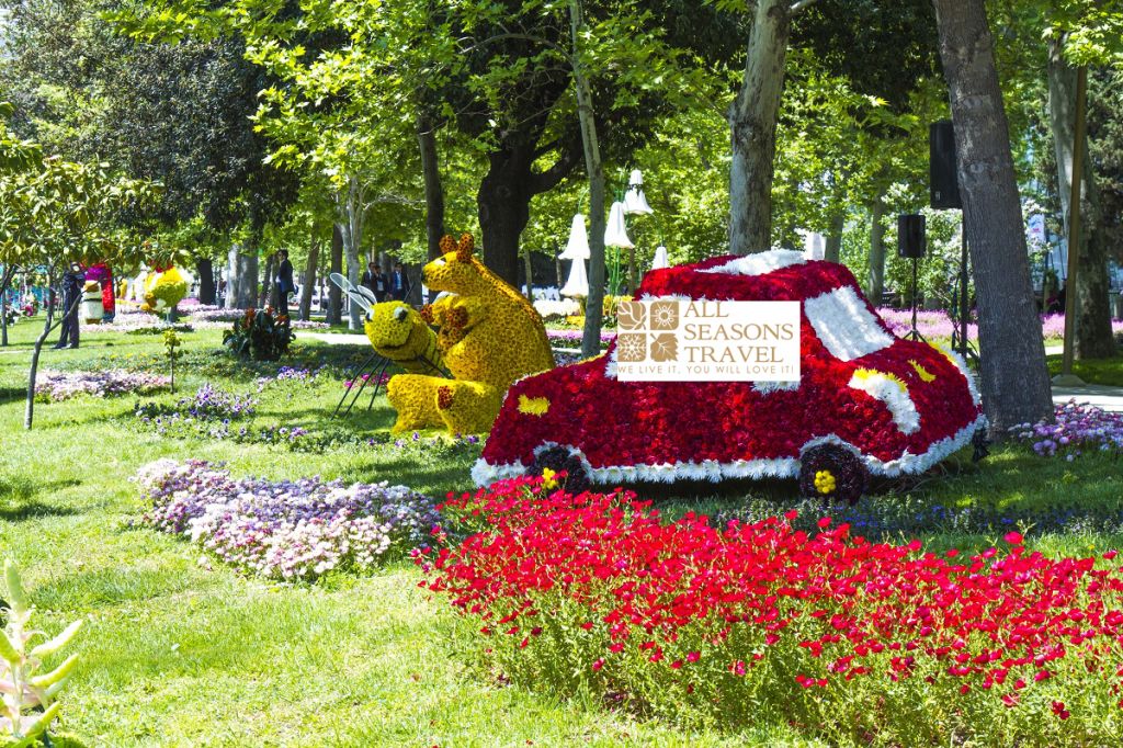 ყვავილების ულამაზესი ფესტივლი ბაქოში