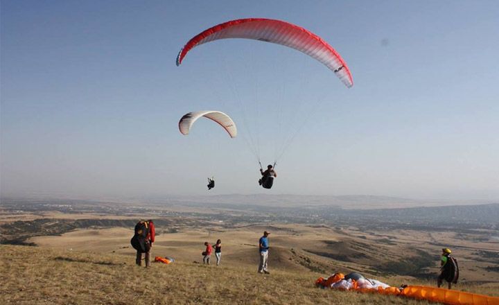 Paragliding in Tbilisi