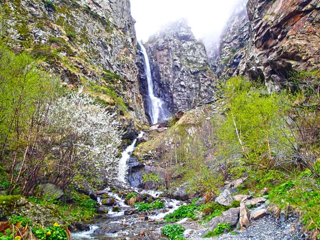 კლდეზე ცოცვა არშაში -  ხევი, ყაზბეგი