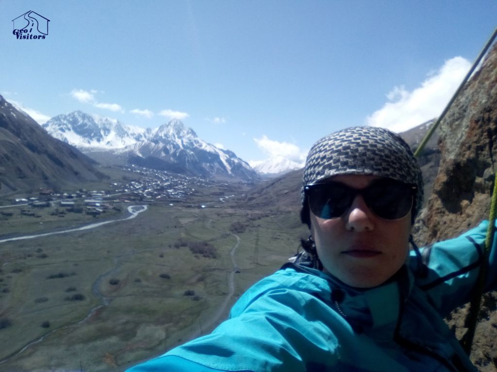 კლდეზე ცოცვა არშაში - ხევი, ყაზბეგი