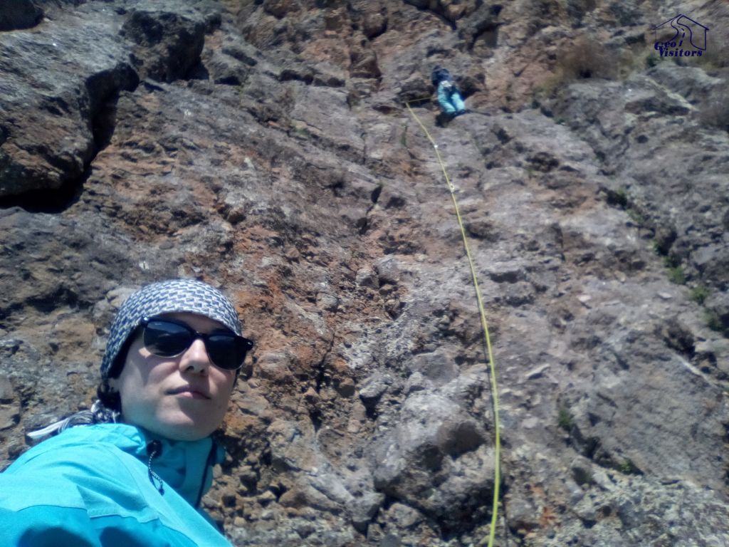 კლდეზე ცოცვა არშაში - ხევი, ყაზბეგი