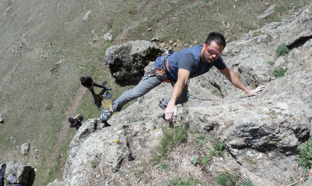 კლდეზე ცოცვა არშაში -  ხევი, ყაზბეგი