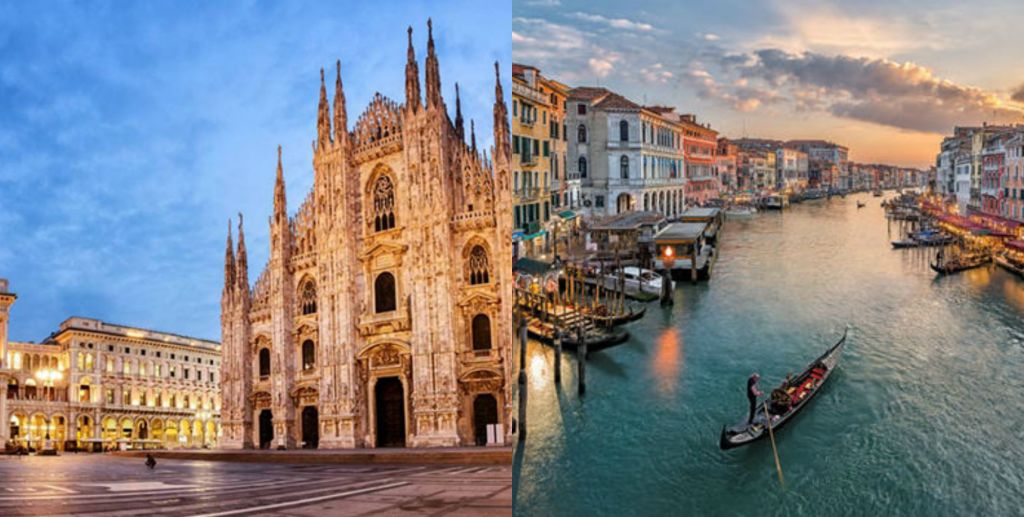 მილანი& ვენეცია