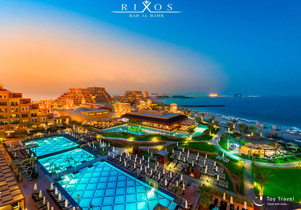 ➬ აქცია! ემირატები / რას-ელ-ხაიმა.  ➬ მოგზაურობის პერიოდი  ✈ . – . ✈ (დღე/ღამე) ➡ Rixos Bab Al Bahr * (UA) - , GEL PHOTOS  ➡ https://bit.ly/vEaZIK