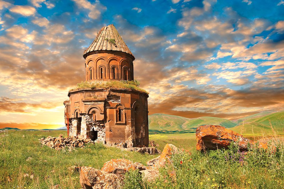 მოირონინე თურქეთი - ანისი - ეკლესიის ქალაქი
