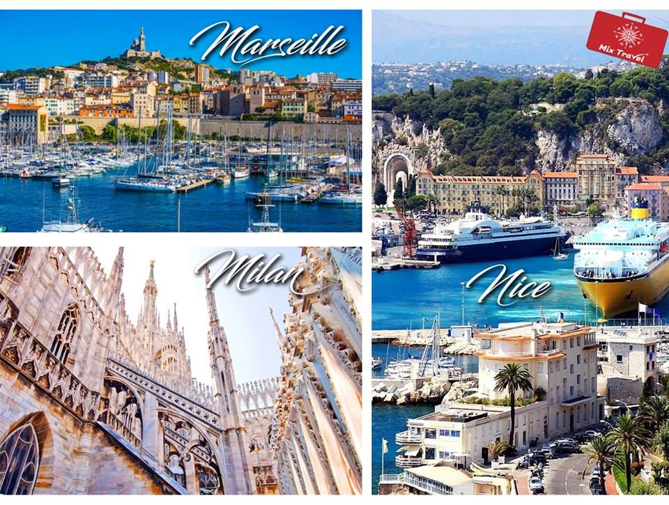 აქცია! მარსელი-ნიცა-მილანი - !