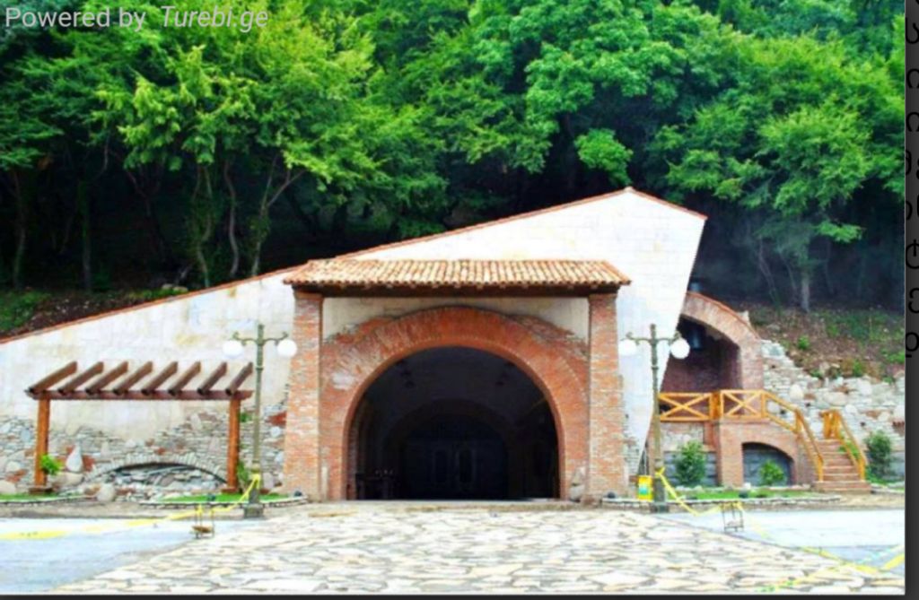 Kakheti ..... Sighnaghi, Bodbe, Kvareli, Winery Khareba .... Restaurant Tunnel