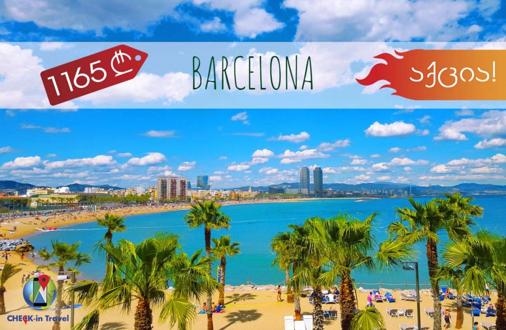 აქცია!!! დღე ბარსელონაში !!!