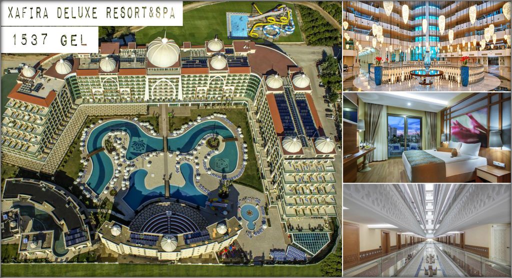 დაისვენეთ ალანიის ერთ -ერთ რეკომენიდრებულ, აიზური სტილის სასტუმროში Xafira Deluxe Resort&Spa მხოლოდ- 1573 ლარად!