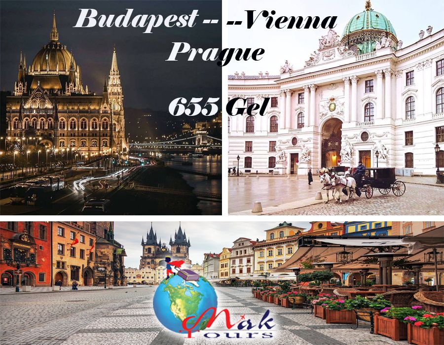 პრაღა - ვენა -ბუდაპეშტი
