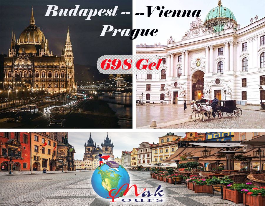 ბუდაპეშტი - ვენა- პრაღა --