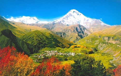 ყაზბეგი, გერგეთი, გუდაური, დარიალის ხეობა, ანანური, ზედაზენი...