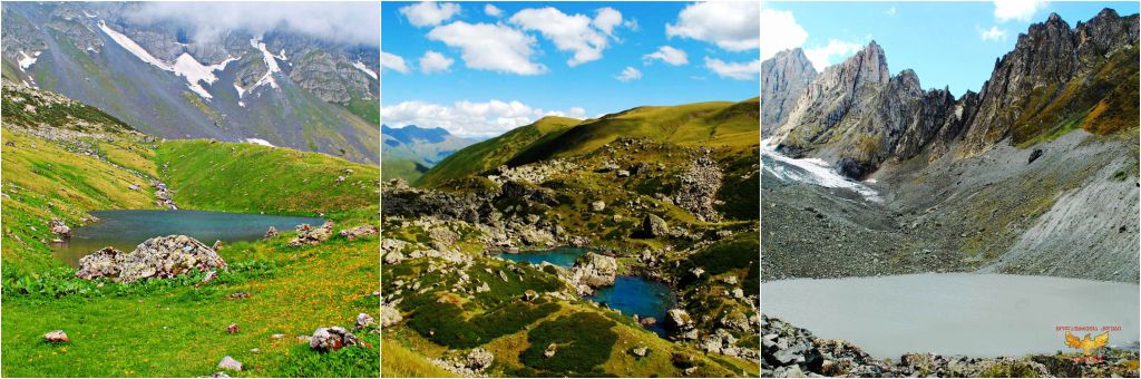 აბუდელაურის ფერადი ტბები, პირაქეთა ხევსურეთი