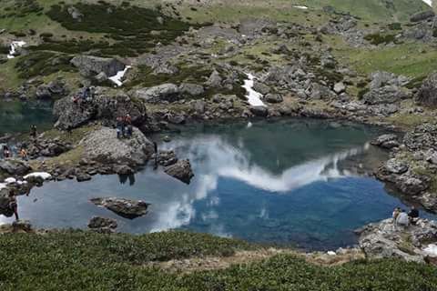 ხევსურეთის ტური - აბუდელაურების ფერადი ტბები
