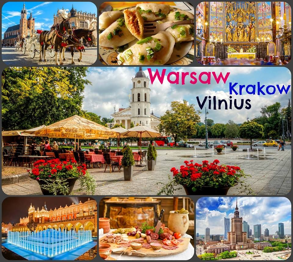 ვარშავა - კრაკოვი - ვილნიუსი - დღე - !!!