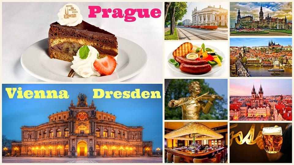 პრაღა - ვენა - დრეზდენი -  დღე ექსკურსიებით - !!