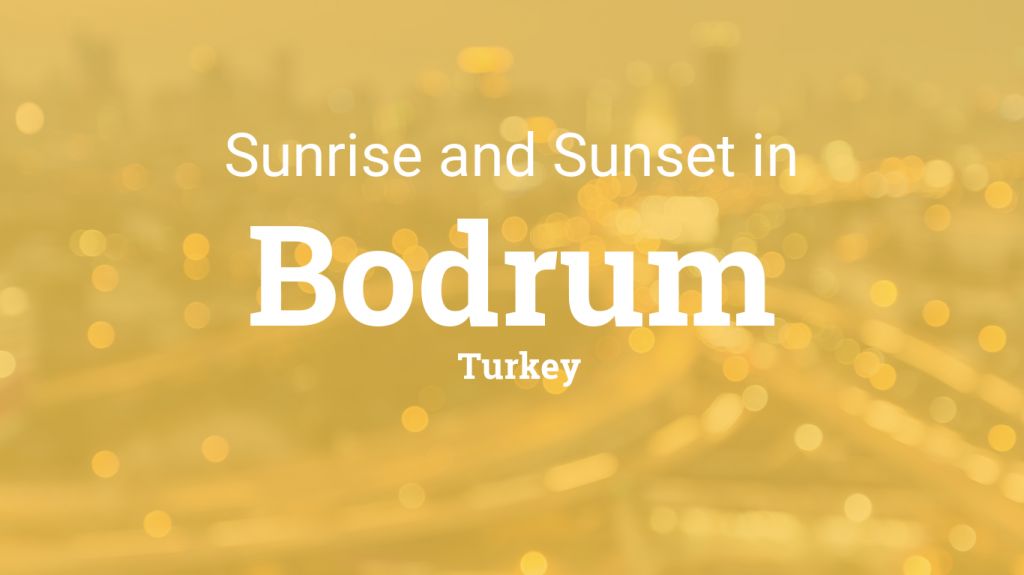 ბოდრუმი  - სექტემბერი