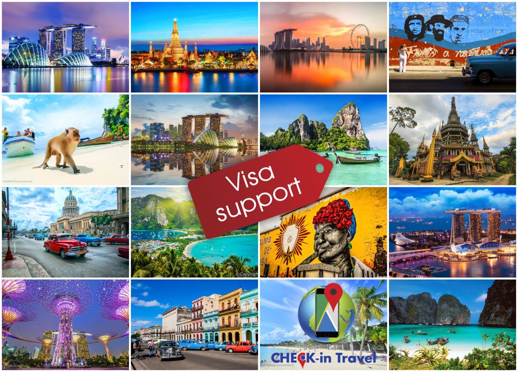 ტაილანდის, სინგაპურის და კუბის ტურისტული ვიზები