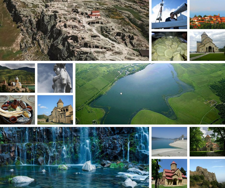 Вокруг Тбилиси.В радиусе км