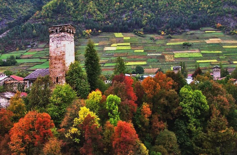 სვანეთი - შემოდგომის ფერებში - ZooM