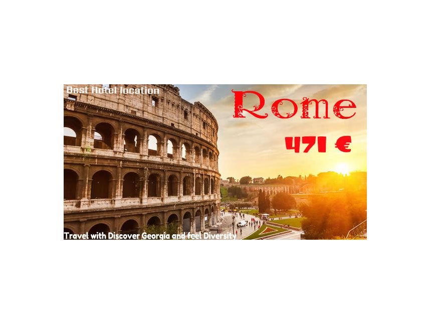 გახადეთ თქვენი დასვენება დაუვიწყარი. აღმოაჩინეთ იტალიის დედაქალი - რომი! 