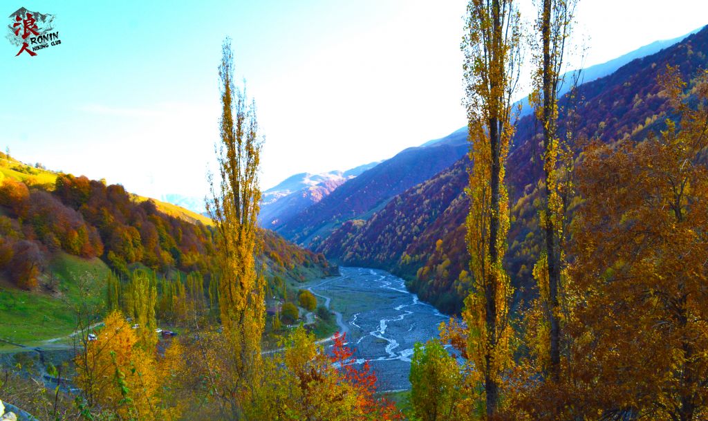 მოირონინე შემოდგომისფერი გუდამაყარი ოქტომბერს