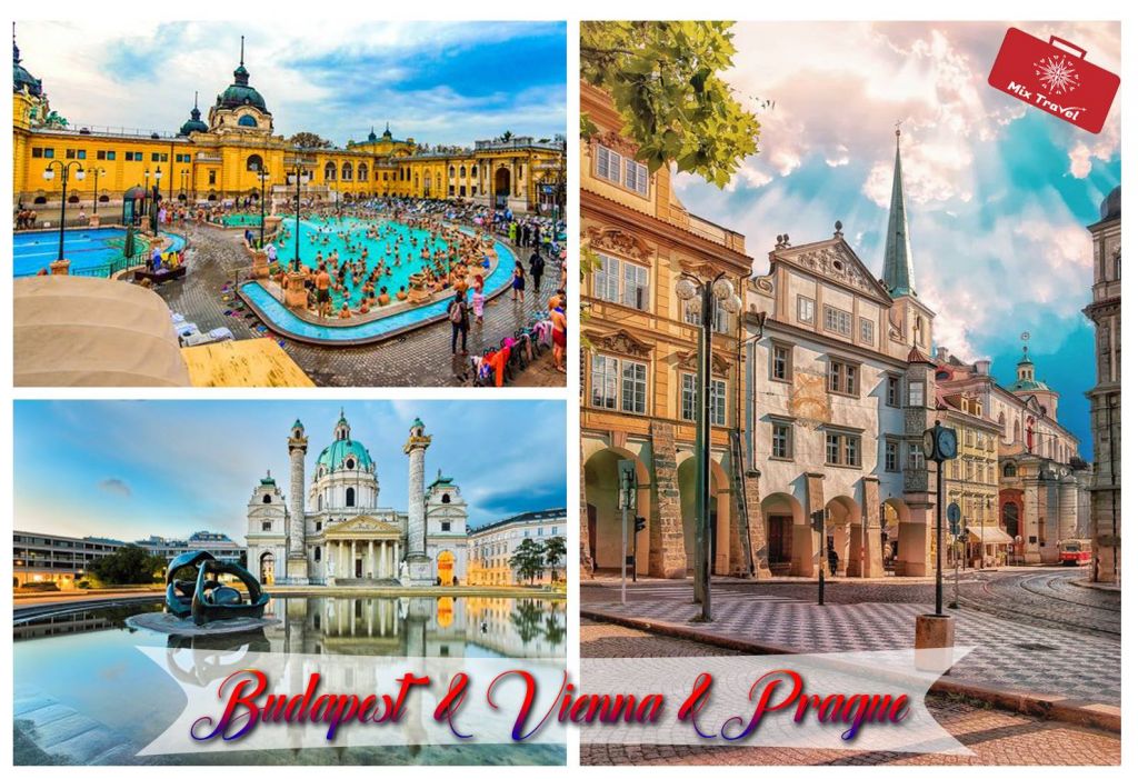 ბუდაპეშტი - ვენა - პრაღა #MixTravel - გან!!!