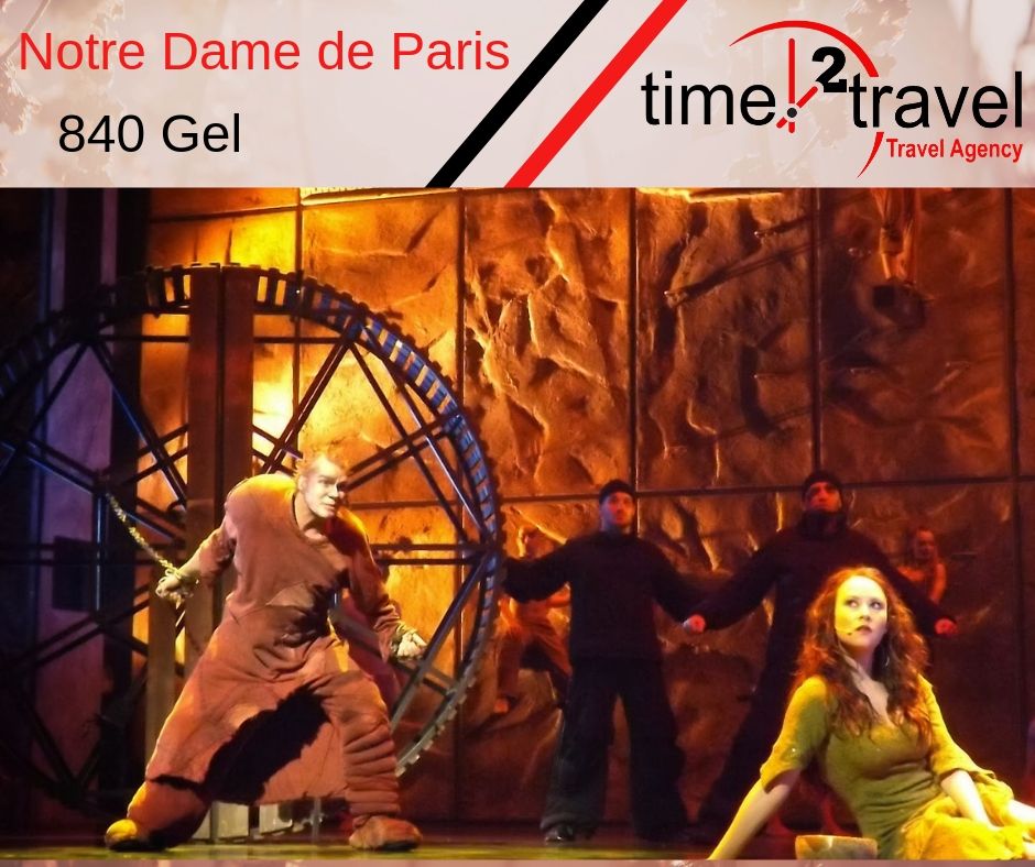 პარიზი მიუზიკლის ბილეთით