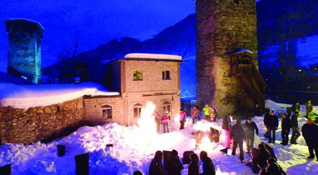 ლამპრობა სვანეთში -- თებერვალს