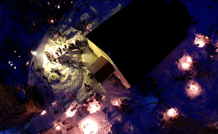 ლამპრობა სვანეთში -- თებერვალს