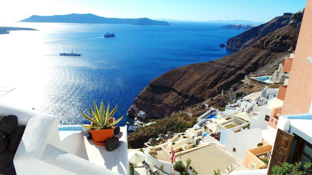 კუნძული სანტორინი / საბერძნეთი