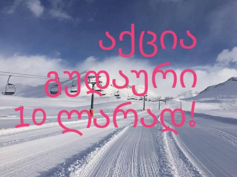 აქცია!!! გუდაურის ტური !