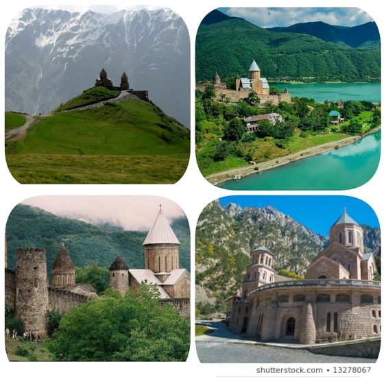 ყაზბეგის ერთ დღიანი ტური შაბათს მარტს, კვირას მარტს, ჟინვალის წყალსაცავი, ანანურის სამონასტრო კომპლექსი, დარიალის ხეობა, გერგეთის სამება. გუდაურის გადმოსახედი.