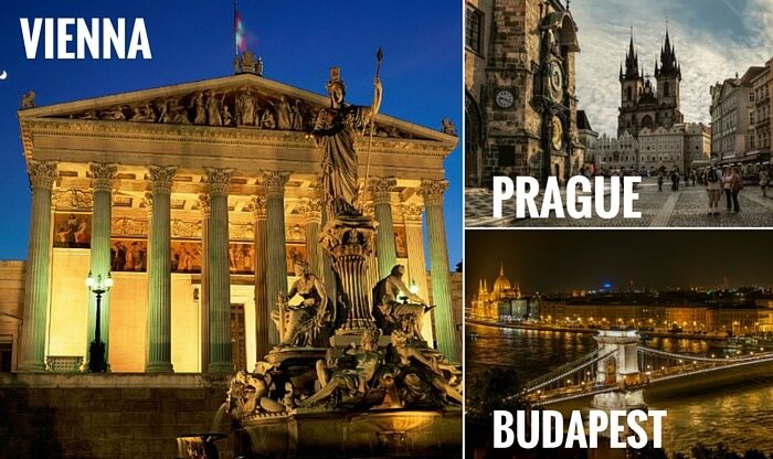 prague - vienna - budapest