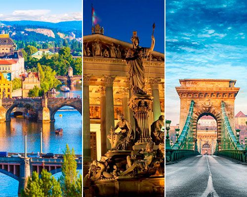 prague - vienna - budapest