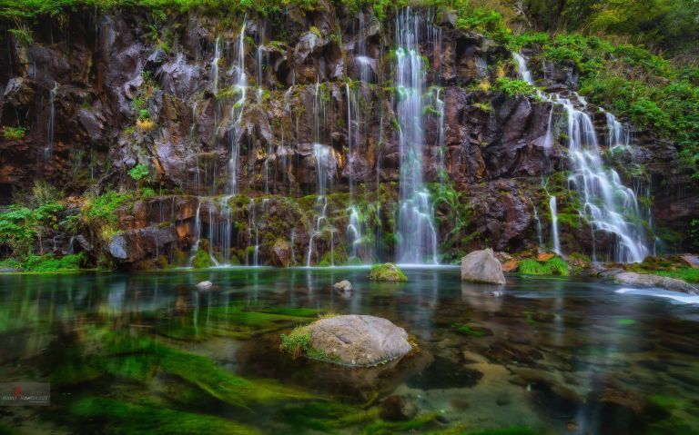 დაშბაშის ხეობა აპრილს